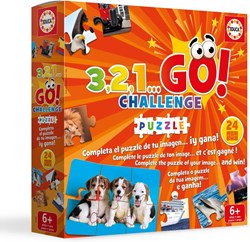 Educa 3,2,1 Go Challenge Puzzle -  Teile