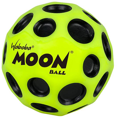 Waboba Springball Original Moon Ball - Gelb - Ø 6,3cm Spielzeug
