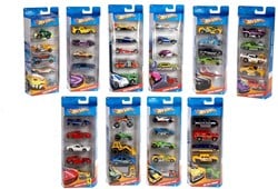 Mattel Hot Wheels - Diecast 5er-Pack Autoset Spielzeugautos