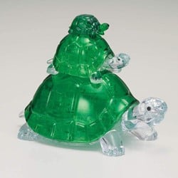 HCM Kinzel 3D Crystal Puzzle - Schildpadden (37)