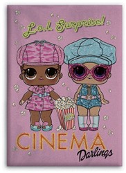 L.O.L. Surprise Fleece Decke - Kinderdecke - 110x140cm - Mehrfarbig