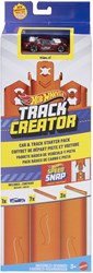 Mattel Hot Wheels - Spielzeug Rennbahn Track Creator Starterset mit Auto