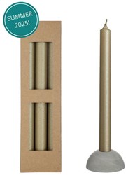 Dinerkaars Bliss goud set a 3 stuks
