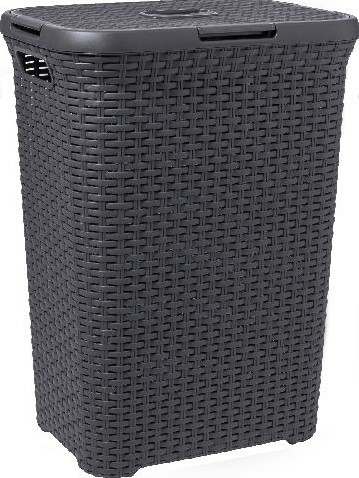 Curver Style wasbox 60 liter antraciet
