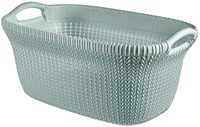 Curver wasmand Knit 40L misty blue
