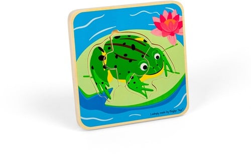 Bigjigs Lebenszyklus-Puzzle Frosch