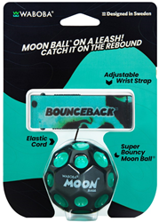 Waboba Bounceback Spielzeug-Stoßball - Black - 63mm für Kinder