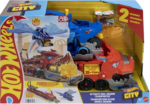 Mattel Hot Wheels ultimatives Drachen-Transportfahrzeug Spielzeugauto