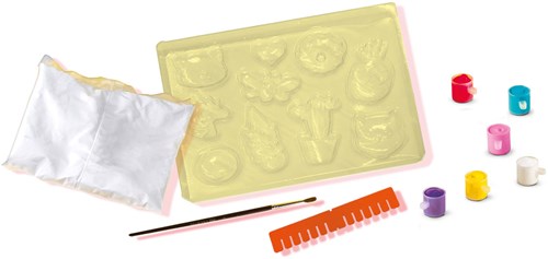 Ses Gipsfiguren Bastelset fröhliche Figuren mit Farben und Formen-2