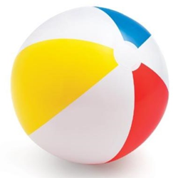 Intex Strandball bunte Vinyl 51 cm - Aufblasbarer Beachball
