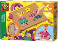 Ses hamertje tik Montessori Spielzeug bunte Farben sicher