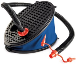 Intex Fußpumpe 3 Liter blau - praktische Luftpumpe für draußen