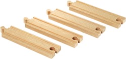 Brio gerade Schienen mittellang - Eisenbahn Erweiterungsset 33335