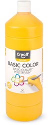 Creall Plakatfarbe dunkelgelb 1 Liter - Kinder Bastelfarbe