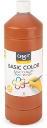 Creall Plakatfarbe hellbraun 1 Liter - Schulmalfarbe für Kinder