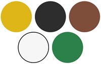 Creall Knete Safari Farben - Supersoft Modelliermasse 1750g für Kinder-3