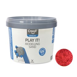Creall Modelliersand Kinetischer Sand 750gr Rot