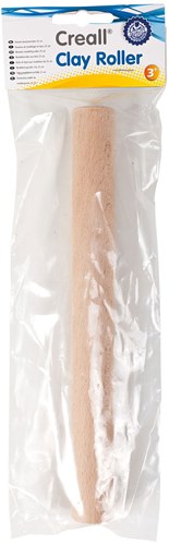 Creall Knetrolle Stock - Holz Knetrolle für Kinder und kreatives Spielen