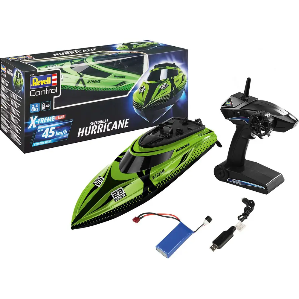 Revell RC Speedboot Hurricane - X-TREME RC Boot 45 km/h Wasserkühlung