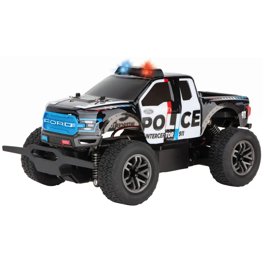 Carrera RC Auto Ford F-150 Raptor Police - ferngesteuertes Polizeiauto 2,4GHz