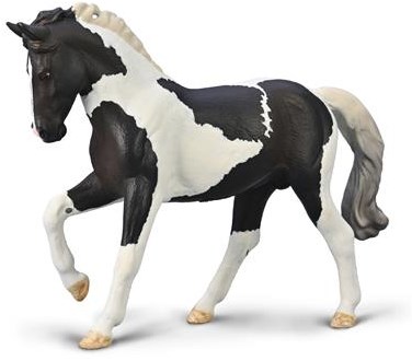 Collecta Spielzeugpferd Warmblut Hengst XL - Kunststoff Figur