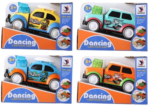 Auto 13 cm. tanzendes Cartoon-Auto 9845