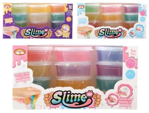 Twisk 12 Slime/putty crystal+glitter 3ass 9840