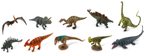 COLLECTA-Set mit 10 Dinosauriern-2