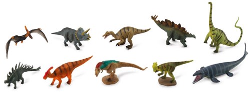 COLLECTA-Set mit 10 Dinosauriern-3