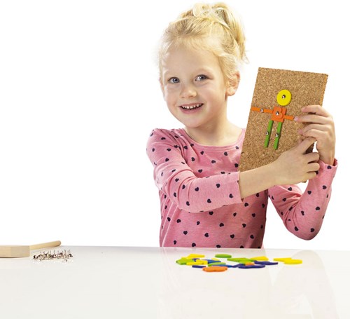 Ses Hamertje Tik Fantasie - Kreatives Montessori Spielzeug - Bastelset-2