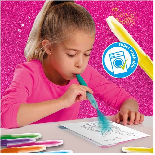 Ses Airbrush Bastelset Einhorn - Kreative Malvorlagen für Kinder-3