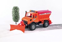 Bruder LKW MB Unimog Winterdienst Spielzeugauto 1:16 für Kinder-2