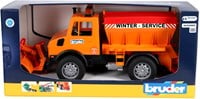 Bruder 02572 - MB-Unimog Winterdienst mit Räumschild-3