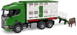 Bruder Scania Super 560R LKW Viehtransport mit Tier Spielzeugfahrzeug