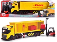Dickie LKW DHL Spielzeugset mit Gabelstapler und Licht