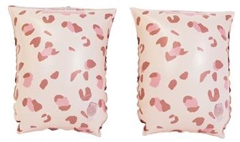 Swim Essentials Schwimmflügel Altrosa Leopard 2-6 Jahre - Schwimmsicherheit-2