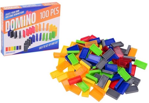 Domino-Set Rallye-Set 100-teilig im Karton 29653