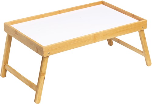 Bambus Tablett klappbar - Frühstück im Bett Tablett - leichtes Gewicht-2