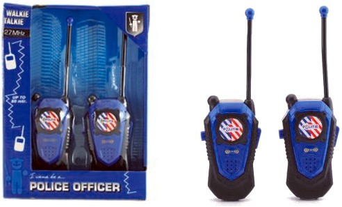 Polizei-Walkie-Talkie 26954