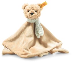 Steiff Schmusetuch Jimmy Teddybär Plüsch Babydecke - 26 cm beige