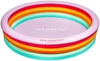 Swim Essentials Kinderpool Regenbogen 150 cm - aufblasbares Schwimmbecken