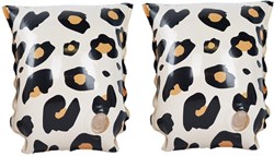 Schwimmen Essentials aufblasbare Schwimmen Riemen Beige Leopard - 0-2 Jahre