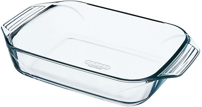 Pyrex Auflaufform rechteckig 2,2 Liter Glas 31x20 cm