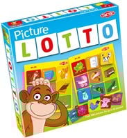 Tactic Picture Lotto - Kinderspiel - Lernspiel für Kinder und Familie