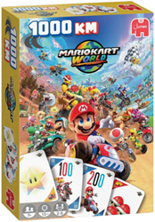 Jumbo Kartenspiel Mario Kart World 1000KM Pocket Edition für Kinder