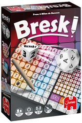 Jumbo Würfelspiel Bresk - Familienspiel mit Wörtern und Spaß