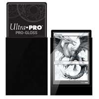 Ultra Pro Kartenhüllen schwarz - 100 Stück - Kartenschutz-3