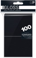 Ultra Pro Kartenhüllen schwarz - 100 Stück - Kartenschutz