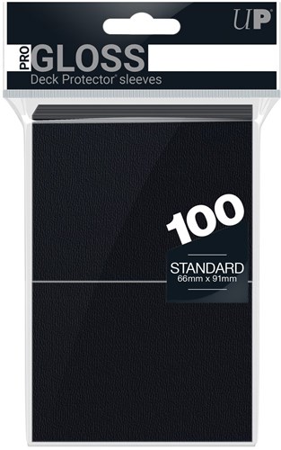 Ultra Pro Kartenhüllen schwarz - 100 Stück - Kartenschutz