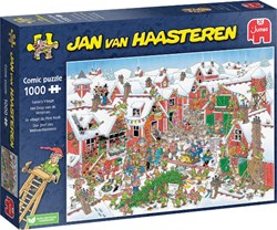 Jumbo Puzzle Jan van Haasteren Weihnachten 1000 Teile Santa's Village